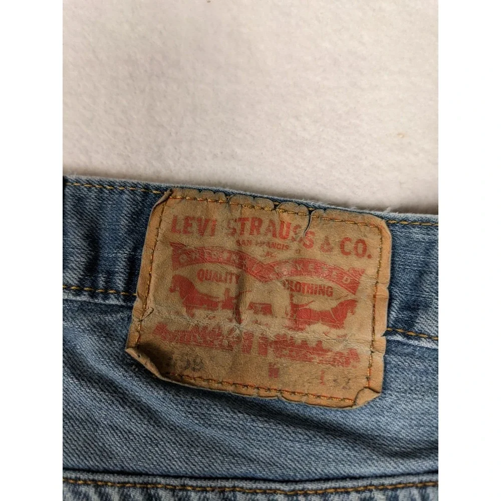 Levis Strauss 559 Mens Blue Denim Jeans Size 50 x 32